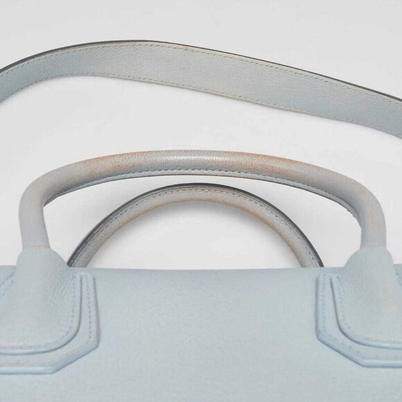 Givenchy Light Blue Sugar Goatskin Leather Medium Antigona Bag - Picture 7 of 12